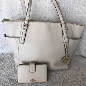 Michael Kors zippered tote